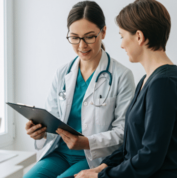 Doctor Consulting Patient